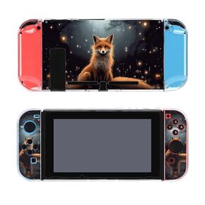 AoHanan Galaxy Fox Switch Screen Protector Case Cover Full Accessories Switch Game Case Protection Skin for Switch Console And Joy-Cons