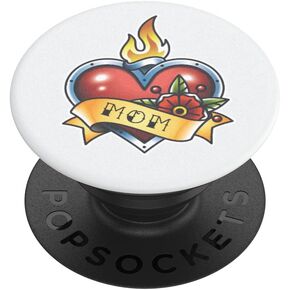 PopSockets Translucent Phone Grip with Expanding Kickstand, PopSockets for Phone, Adhesive Grip, Translucent PopGrip - Mama