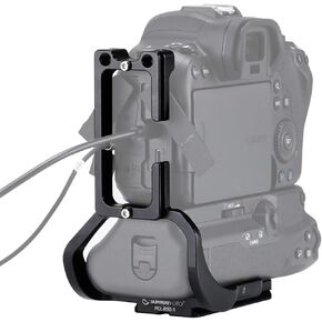 L Bracket for EOS R5/R6 with Battery Grip BG-R10 Arca Swiss Plate, 2510
