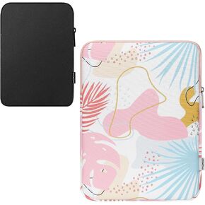 MoKo 12.9 Inch Tablet Sleeve Fits 13 Inch New iPad Pro M4 & Air M2 2024, iPad Pro 12.9 M2&M1, Galaxy Tab S8+/S9+ 12.4, Polyester Bag Fit with Apple Pencil or Smart Keyboard