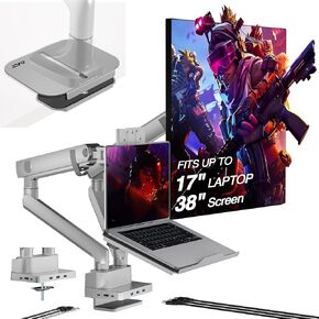 AVLT Dual Monitor Arm and Reinforcement Plate