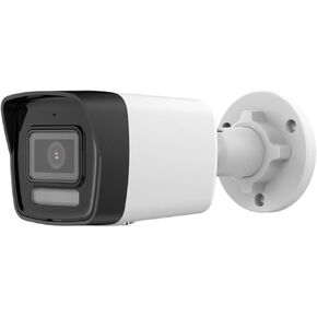 HIK 4K 8MP POE كاميرا IP Turret IP مع الضوء المختلط الذكي ، الرؤية الليلية الملونة ، الكشف عن الإنسان/المركبات ، الميكروفون المدمج ومكبر الصوت ، ضوء القوي والتنبيه الصوتي 2CD2387G2H-LISU/SL 2.8 مم
