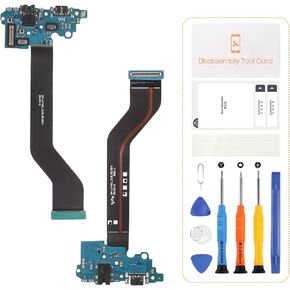 Charging Port for Samsung Galaxy A71 5G A716U Dock Connector Charger Port Flex Cable Replacement with Tools(Only for A716U)