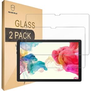 Mr.Shield Screen Protector متوافق مع Hotlight Tablet C10 ، 10.1 بوصة [زجاج مخبأ] [2 عبوة] [زجاج اليابان مع صلابة 9 ساعات]