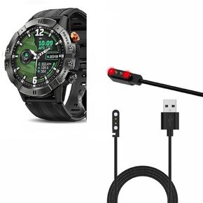 كابل USB لـ Dekelife C29 Smartwatch ، شاحن استبدال مغناطيسي متوافق مع C29 C20 C21Pro Smart Watches