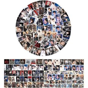 106pcs Stray Kids Stickers HOP Album Stickers SKZHOP HIPTAPE Sticker for Decoration(Red)