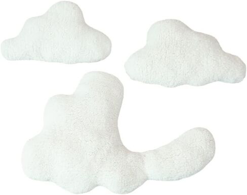 Eforcase 3PCS Newborn Photography Props Pillow, Photoshoot Props Clouds Shaped Pillow for Newborn Baby Photoshoot Photo Studio Props in Saudi Arabia