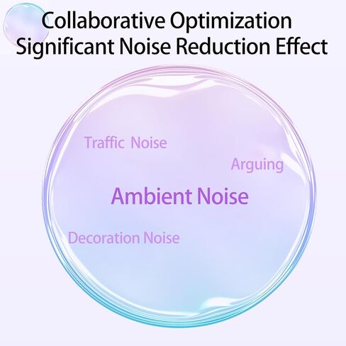 Noise Cancelling Earbuds 5.4 Bluetooth Earbuds LED Power Display Mini Crystal in-Ear Earbuds with Wireless Charging Case Touch Control Built-in Mic Headphone for Leisure/Entertainment (Classic, Blue) in Saudi Arabia