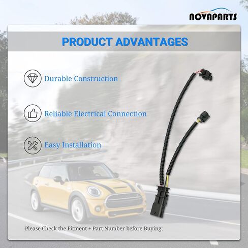 12518611289 Coolant Thermostat Adapter Lead for 2011 2012 2013 Mini Cooper R55 R56 R57 R58 R59 R60 R61 Paceman Countryman 1.6L 12-51-8-611-289 in Saudi Arabia