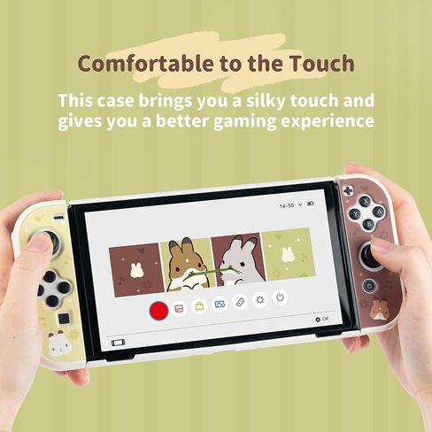 GeekShare Protective Case for Switch Slim Cover Case, Hard PC Anti Scratch Protective Shell Compatible with Nintendo Switch - Team Timothy in Kuwait
