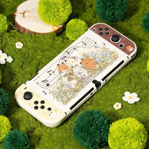 GeekShare Protective Case for Switch Slim Cover Case, Hard PC Anti Scratch Protective Shell Compatible with Nintendo Switch - Team Timothy in Kuwait