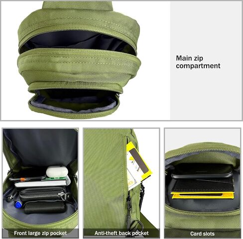 Lli Cufite Mini Sling Bag Bag Crossbody Bag ، حقيبة هاتف سفر صغيرة عادية in Saudi Arabia