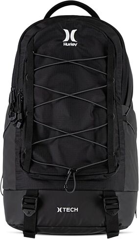 Hurley Men's Commuter Travel Backpack, Black, One Size in Kuwait