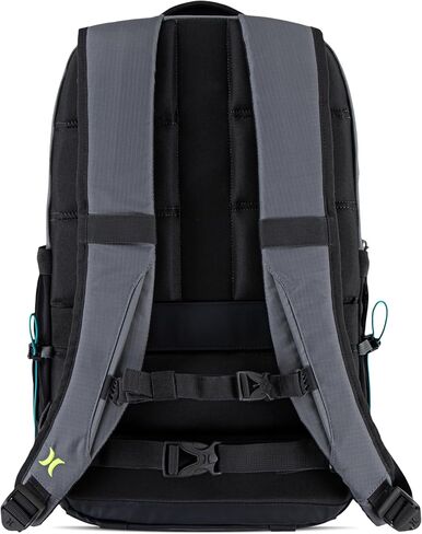 Hurley Men's Commuter Travel Backpack, Black, One Size in Kuwait