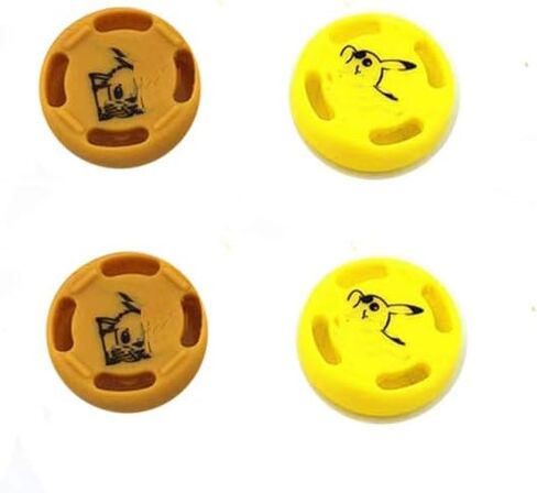 Silicone Non-Slip Cap Case Thumb Grips Cover Analog Thumb Stick Joystick Button Cap Handle Button Caps for Nintendo Switch Joy-con (4PCS Rocker Cap) in Kuwait