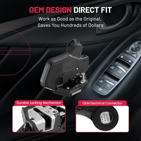 Door Latch Lock Actuator FR Front Right Passenger Side Latch Motor Compatible with Lexus 2014-2015 IS250, 2015-2023 IS350, Toyota 2018-2022 Camry, 2015-2022 Corolla, 19-22 RAV4, 15-22 Sienna in Kuwait