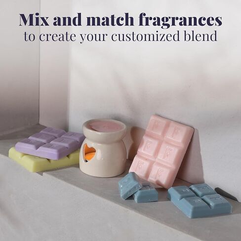 Folkulture Wax Melts Wax Cubes Strong Scent, Set of 5 Scented Wax Melts (30pc), Candle Warmer Wax Melts or Candle Wax Melts, Soy Wax Melts for Warmer, Candle Melts, Pumpkin Wax Melts in Kuwait