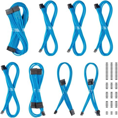 Cablemod C-Series Classic Modmesh Sleeved Cable Kit لـ Corsair Type 5 RMX Shift (Black) in Kuwait