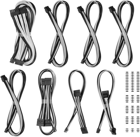 Cablemod C-Series Classic Modmesh Sleeved Cable Kit لـ Corsair Type 5 RMX Shift (Black) in Kuwait