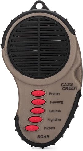 Cass Creek Ergo Predator Call, Handheld Electronic Game Call, CC010, Compact Design, 5 Calls In 1, Coyote Call, Expert Calls for Everyone, Brown, Black in Kuwait