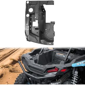 A & UTV PRO Rear Box Section for Polaris RZR XP 1000/ XP 4 1000 / XP Turbo/XP 4 Turbo 2018-2021, Combined Rear Luggage Storage Bed Box Accessories, Replace # OEM 5454271, Left Side, LH,Black