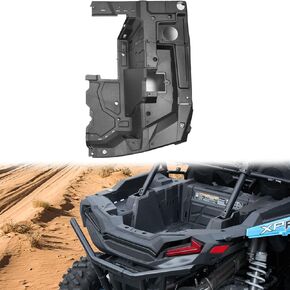A & UTV PRO Rear Box Section for Polaris RZR XP 1000/ XP 4 1000 / XP Turbo/XP 4 Turbo 2018-2021, Combined Rear Luggage Storage Bed Box Accessories, Replace # OEM 5454271, Left Side, LH,Black