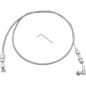36" Braided Stainless Steel Universal Throttle Cable Kit