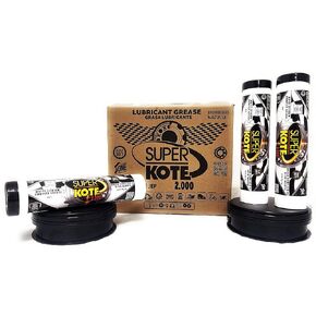 Lithium Complex Grease SUPERKOTE 2000 - White Lubricant Grease Superkote 2000 Multipurpose EP/Lithium Complex/Lubricant/EP/High Temp/Automotive/Construction/Industry/White / 10 Pack/ 397g-14oz