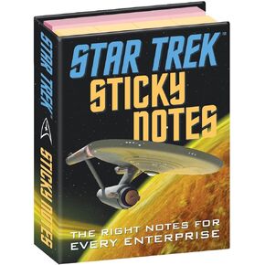 The Unemployed Philosophers Guild Star Trek Sticky Notes Booklet - Officially Licensed 3.25" by 4.25" Booklet with Self-Sticky Individual Notes