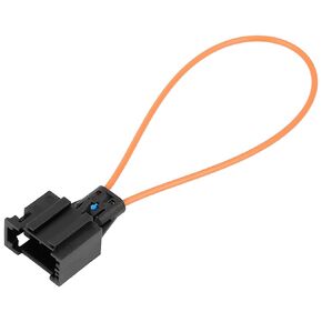X AUTOHAUX Car Fiber Optical Optic Loop Cable Bypass Connector Female Replacement