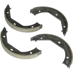 BOSCH BS831 Blue Parking Brake Shoe Set - Compatible With Select BMW 135, 325, 328, 330, 335, 340, 428, 430, 435, 440, 525, 528, 530, 540, M2, M3, M4, X1 (Ci, i, xi, xDrive, Gran Coupe, GT) +More