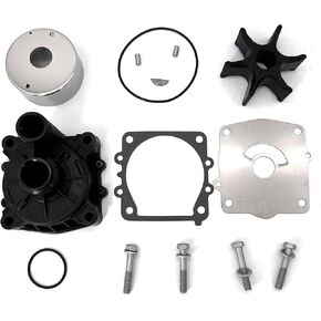 6N6-W0078-02-00 6N6-W0078-01-00 Outboard Water Pump Impeller Repair Kit For Yamaha 115 130 HP 115HP 130HP 2/4 Stroke Sierra 18-3313-1 6N6-W0078-00-00 C115 F115 S115 L130 S130 1993-2009