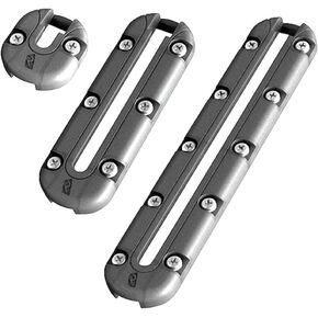 RAILBLAZA Expandable Low Profile Kayak Track Mount for Applications on Kayaks, Boats, ATVs and More