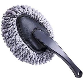 Multi-Functional Car Duster Cleaning Dirt Dust Clean Brush Dusting Tool Mop Gray Car Cleaning Products