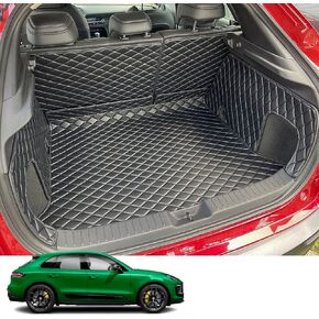 for 2015-2024 Porsche Macan Trunk Mat and Rear Backrest Mat Cargo Liners All Weather Anti-Slip