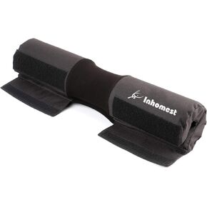 Barbell Pad Squat Pad for Squats Hip Thrusts Lunges Glute - Neck & Shoulder Protective Pad with Nylon Padding Support, Fit for Smith Machine and Olympic Standard Weightlifting Cushion