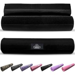 Bear Grips Barbell Pad for Hip Thrust | Squat Pad | Single Bar Pad or Barbell Pad Set with Ankle Straps & Cable Attachment