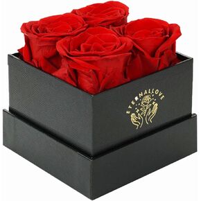 Suturun Forever Preserved Roses in a Box for Delivery Prime - Forever Fresh Flowers Roses Birthday Gifts for Women,Eternal Rose for Wife/Mothers Day/Valentines Day Gift for Her/Mom/Girlfriend/Grandma