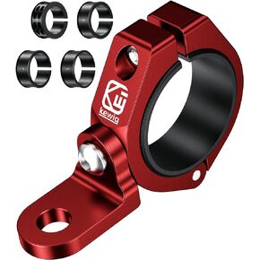 BRCOVAN UTV Whip Light Mount, Solid Aluminum Alloy UTV Whip Flag Mount, Off-Road LED Light Bar Mounting Bracket, Heavy Duty Roll Bar Clamp Mount Fit on 1.5''/1.65'' /1.75''/1.85''/2'' Roll Cages