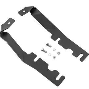 WeiSen Upper Hood Hinge Ditch Light Mount Bracket Compatible with 2019-2024 Dodge RAM 1500 for Auxiliary Most 3 Inch Offroad LED Pod Work Light (Does Not Fit Ram 1500 Classic Models)