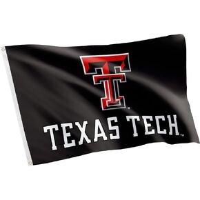 Desert Cactus Texas Tech University Flag Red Raiders Flags Banners 100% Polyester Indoor Outdoor 3x5 Flag (Style J)