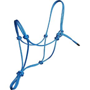 Rope Halters for Horses Training Soft - 11 Sizes - Miniature, Foal, Weanling, Small Pony, Cob/Arab, Horse, Warmblood, Draft