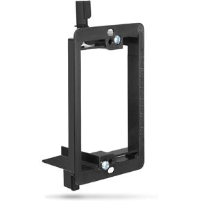 Fosmon Low Voltage Mounting Bracket (1 Gang), Fosmon Low Voltage Mounting Bracket (Mounting Screws Included) Compatible with Telephone Wires, Network Cables, HDMI, Coaxial, Speaker Cables