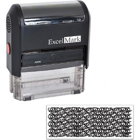 Identity Theft Protection Stamp - Standard Size (7/8" X 2-5/16")