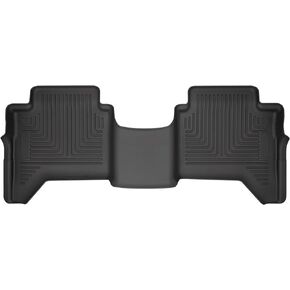Husky Liners — Weatherbeater Floor Liners | Fits 2019 - 2023 Ford Ranger SuperCrew, Front & 2nd Row Liner - Black, 3 pcs. | 94101
