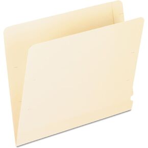 Pendaflex 11230EE Laminate Spine Shelf File Folder, Straight Tab, 14 pt Manila, Letter (Box of 50)