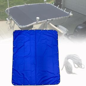 Boat T-Top Shade Canvas Cover - Boat Center Console Bimini Shade Top, Marine 600D Waterproof (70" L x 47" W)