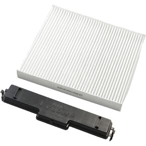 68406048AA Cabin Air Filter and Filter Access Door Compatible with Dodge Ram 1500 2500 3500 4500 5500 Cabin Air Filter Kit Replaces# 68318365AA, 5058693AA, 68052292AA