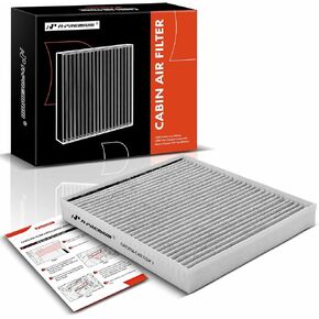A-Premium Cabin Air Filter with Activated Carbon Compatible with Hyundai Palisade 2020 2021 2022 2023 - V6 3.8L - Replace# CF12936, 97133-S8000
