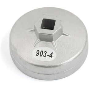 uxcell A16041800ux1249 14 Flutes 73mm Inside Dia Cap Type Car Oil Filter Wrench Cup for Lexus